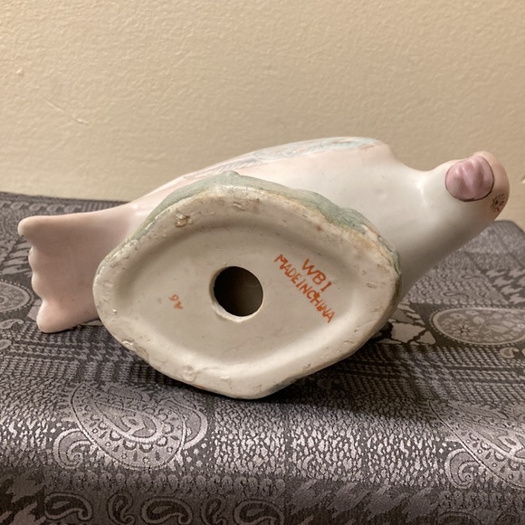 MCM Chinoiserie Indochina hand painted pigeon - Picture 6 of 6